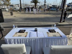 Table de la signature de la charte