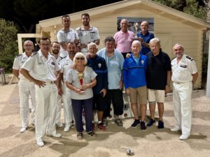 podium pétanque