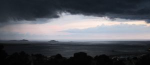 orage baie de Bandol