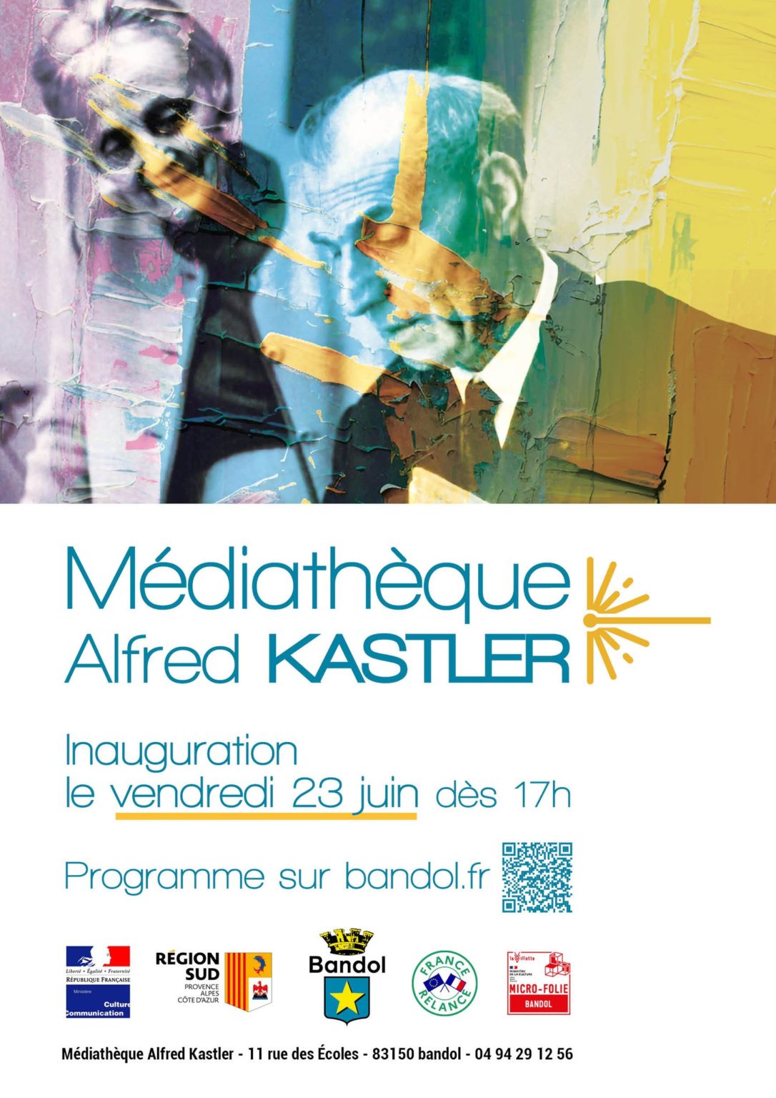 Alfred Kastler, Prix Nobel et Bandolais, donne son nom à la médiathèque